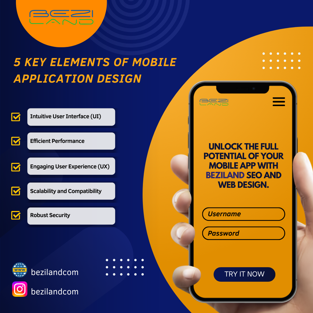 5 Key Elements of Mobile Application Design